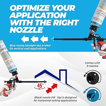 Amazon.com: Adhesive Guru Spray Foam Insulation Kit (12 x